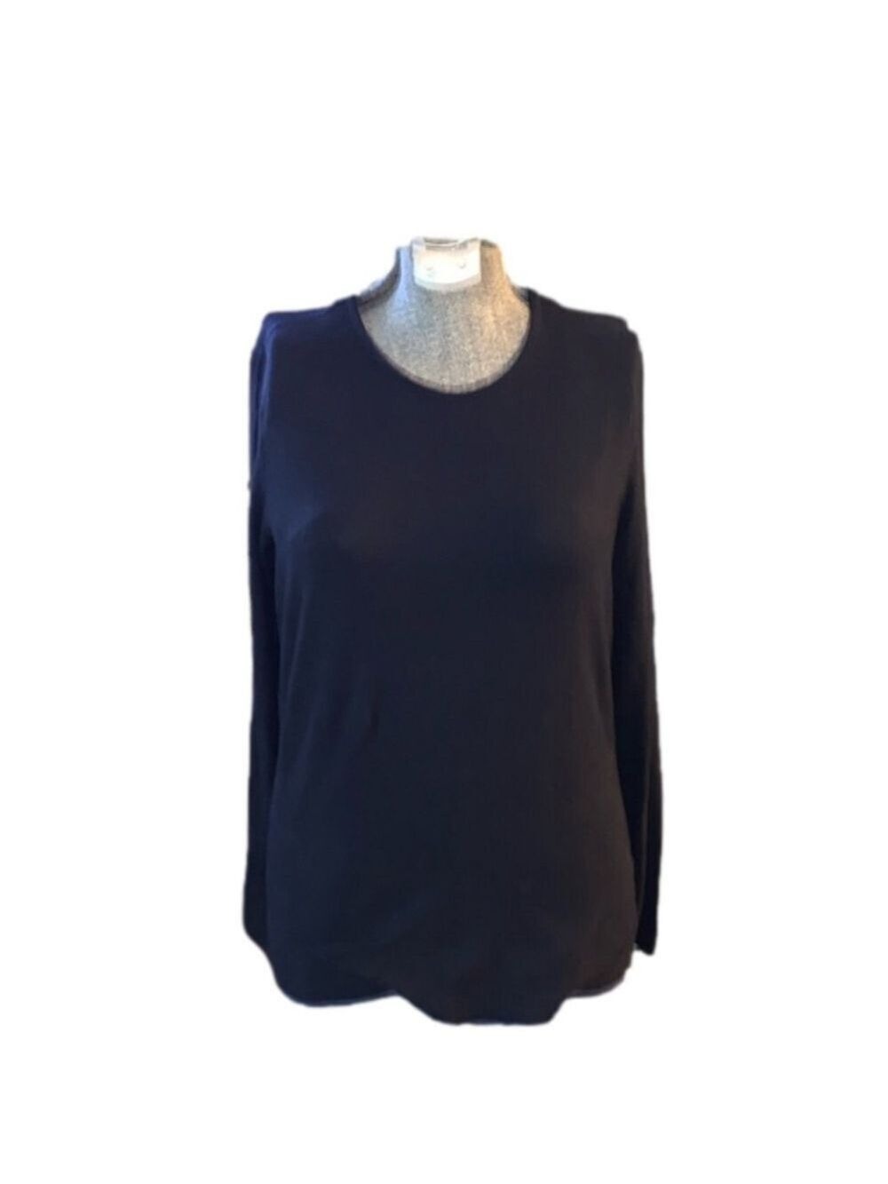 Jones New York Essentials lightweight black sweater medium